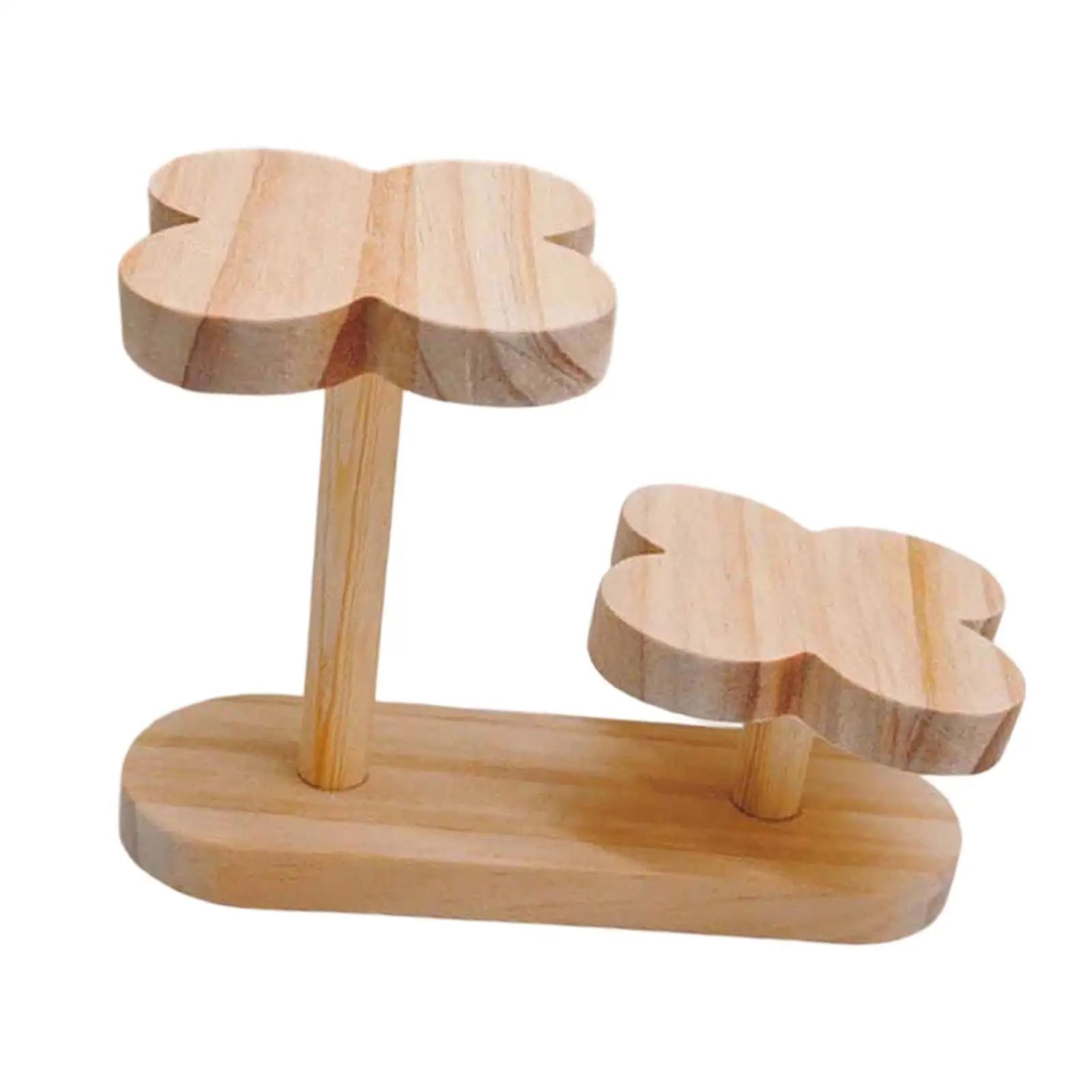 Detalle del estante de madera multiusos Kesoto