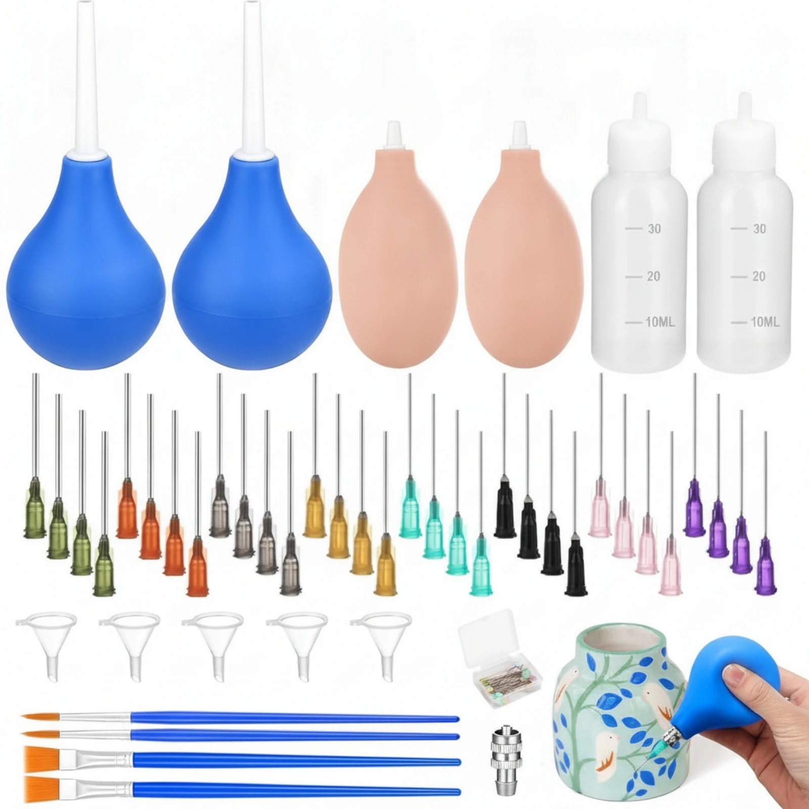 Botella aplicadora para esmalte cerámico con punta fina - imagen 3