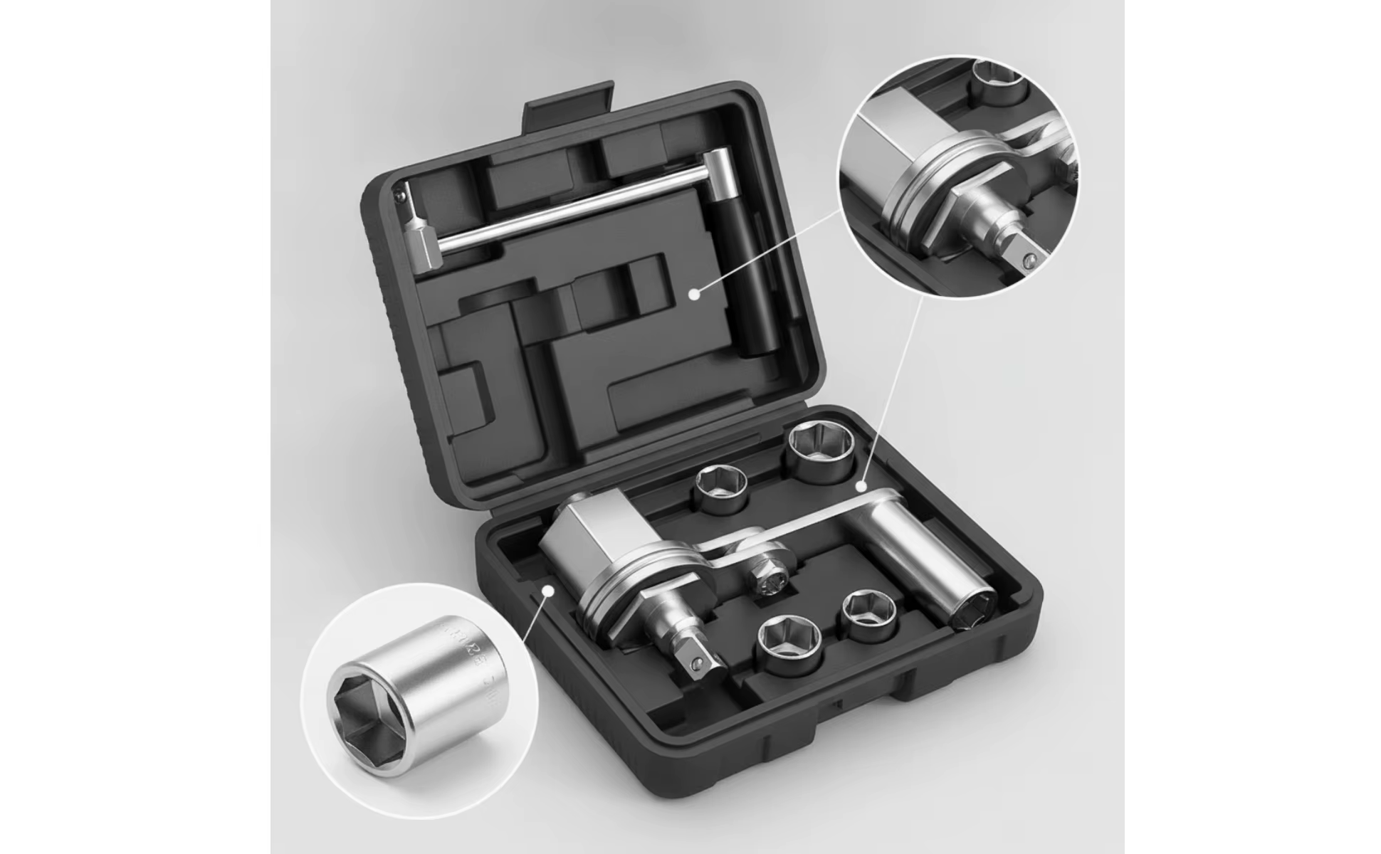 Kit compacto para guardar y transportar