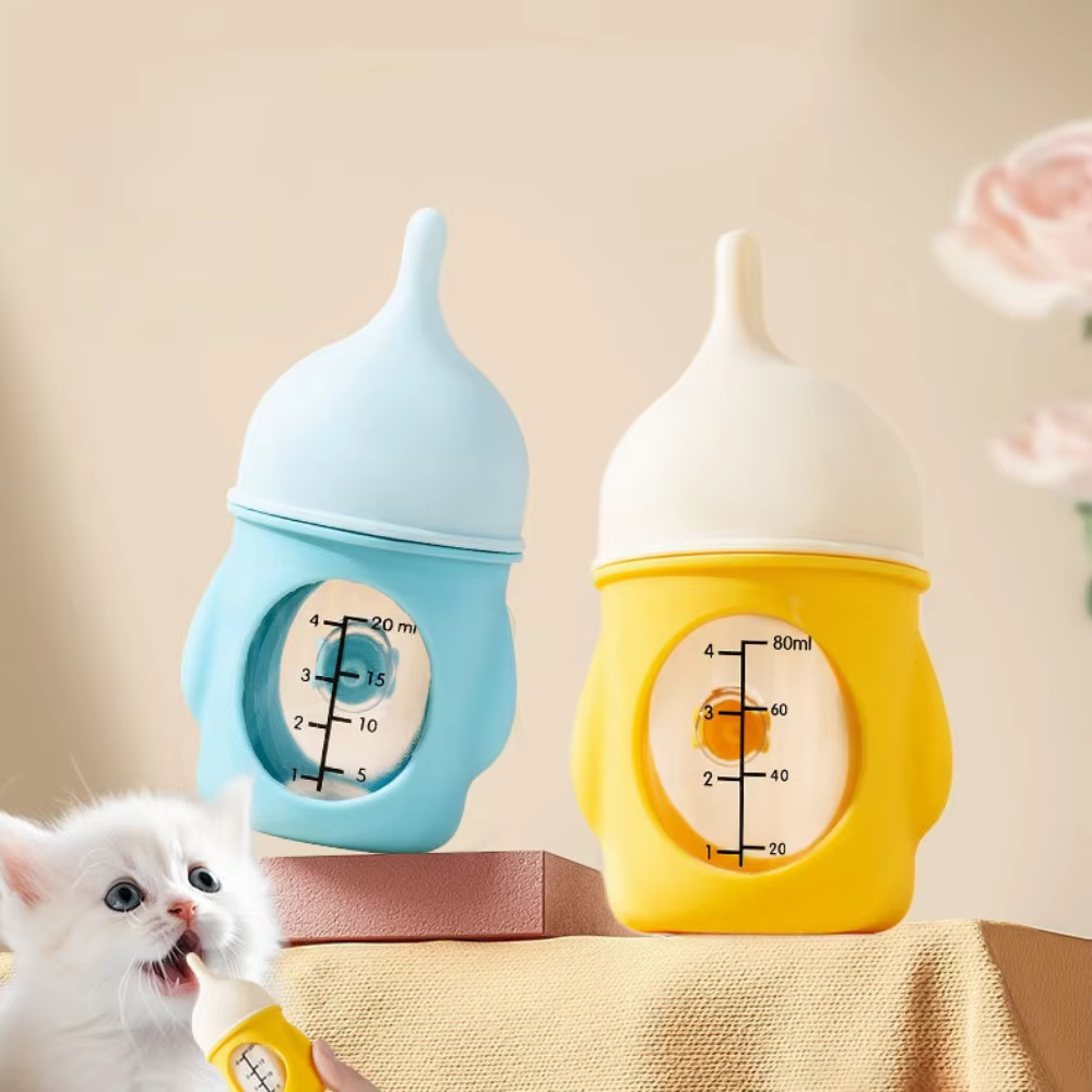 Biberón anti-asfixia para cachorros y gatitos recién nacidos - imagen 4
