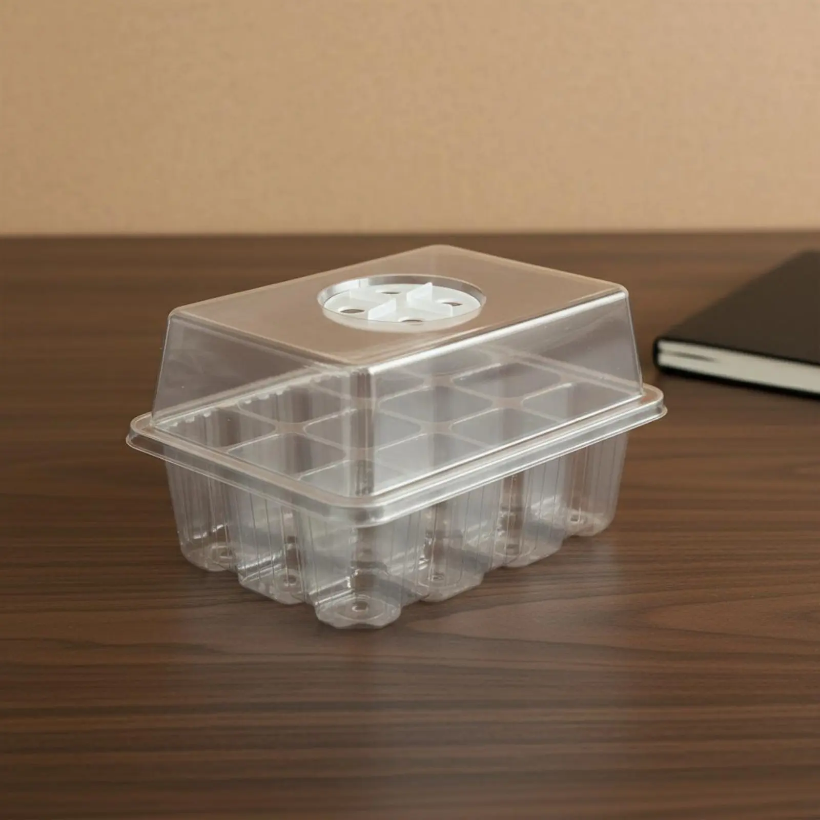 Kit de germinación reutilizable de brotes con bandeja de compartimentos - imagen 2