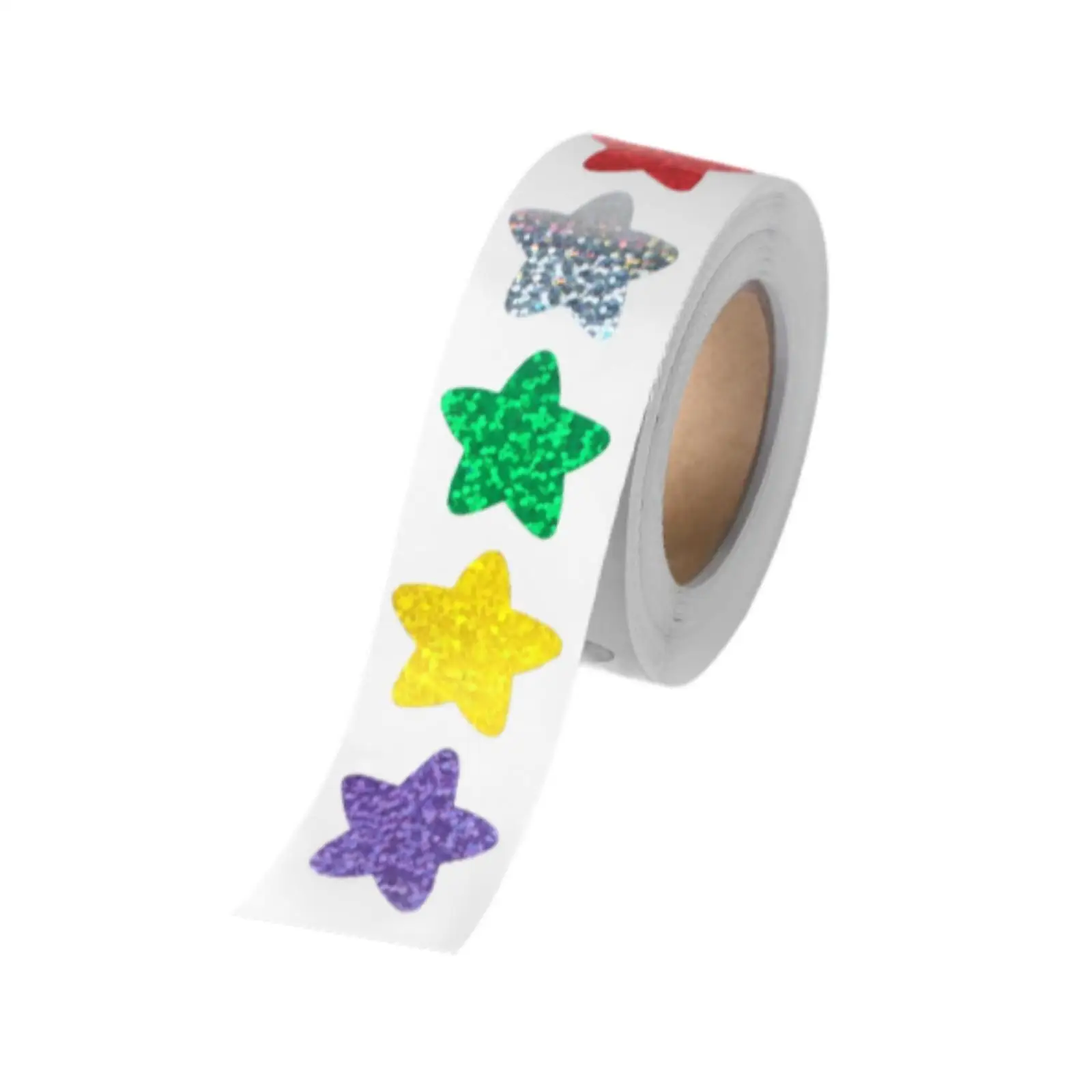 Pegatinas Estrella Brillantes en Rollo – Adhesivas para Recompensas Escolares - imagen 5