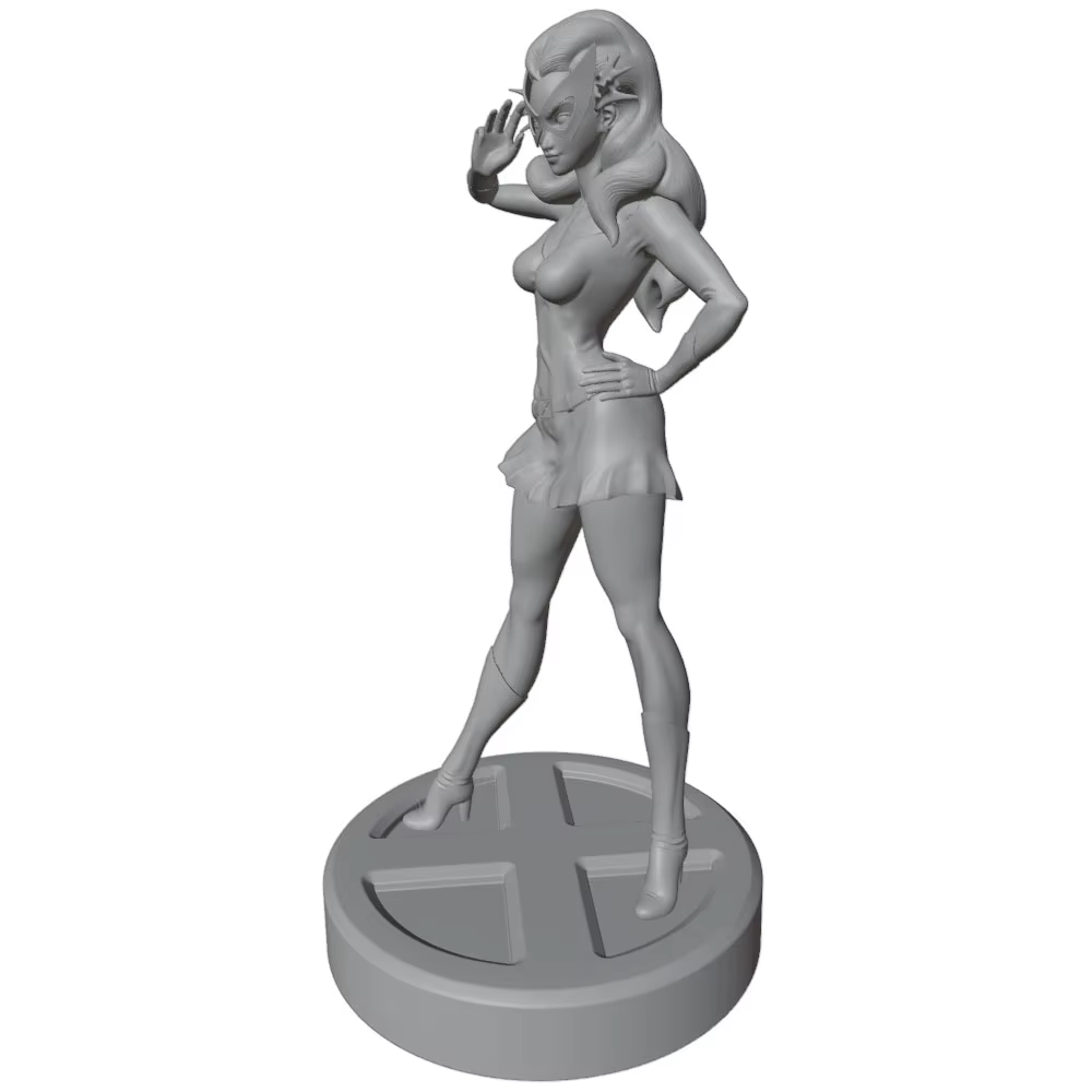 Kit DIY de mini figura gris para decoración de gatos y perros - imagen 5