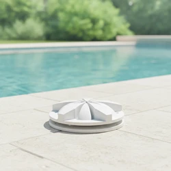 Tapa de desagüe antivórtice ABS para salida de piscina, accesorio