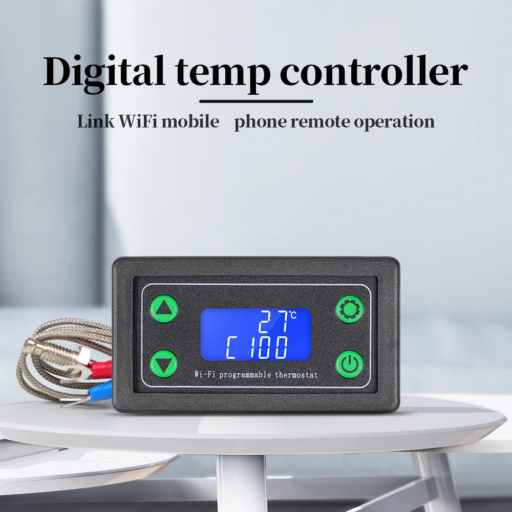 Controlador de temperatura ZFX-TW01 pantalla LCD