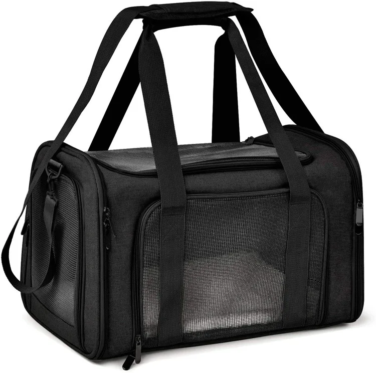 Bolsa de transporte transpirable para gatos y perros pequeños en coche - imagen 3
