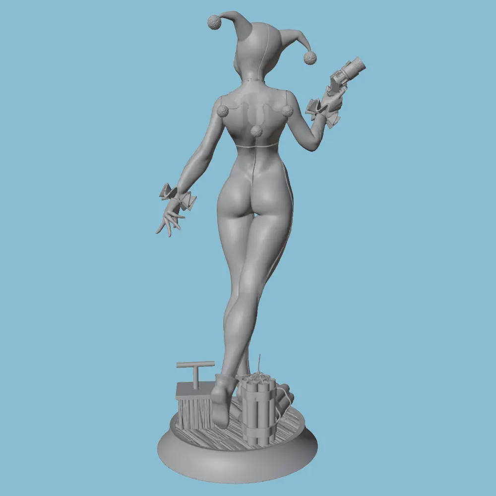 Proceso de preparación de la figura para pintura