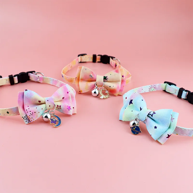 Collar desmontable con pentagrama y mariposa para gatos y perros - imagen 2