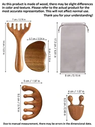 Masajeador Gua Sha para masaje facial y corporal en mascotas