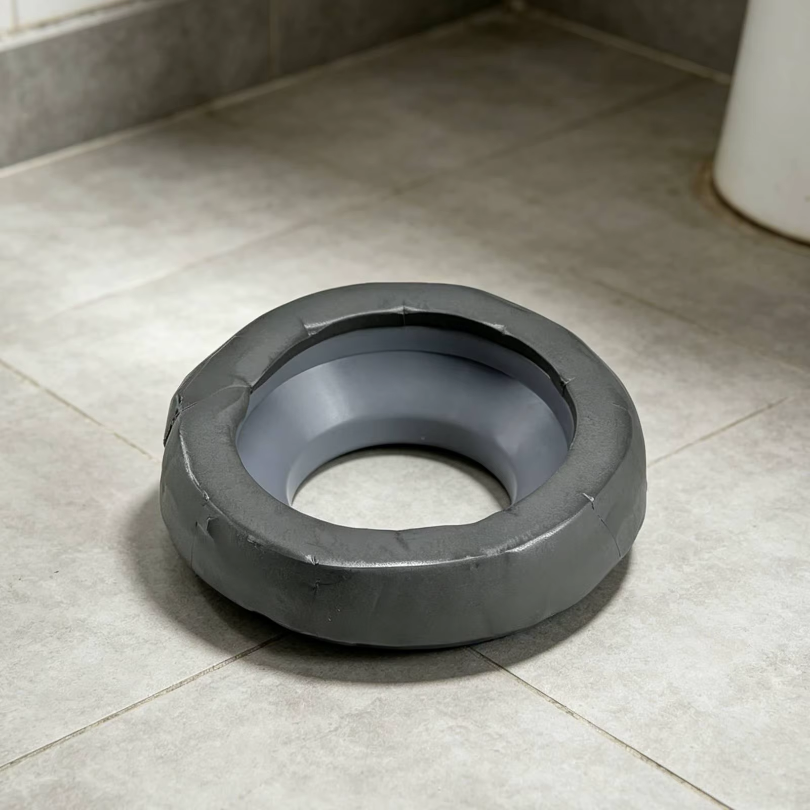 Inodoro para gato: anillo adaptador extra grueso sin arena - imagen 3