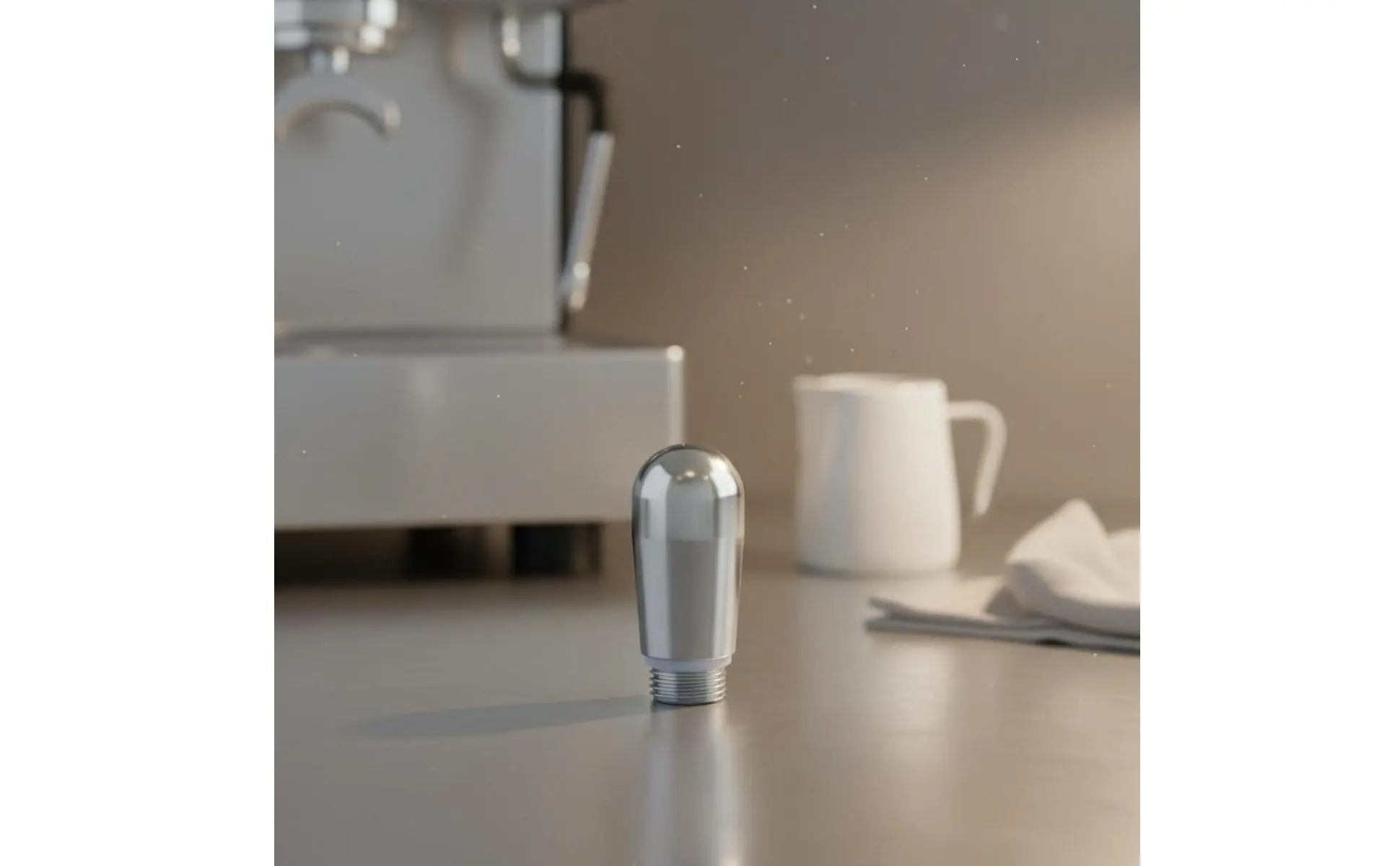 Punta de vapor para espumar leche en máquina espresso