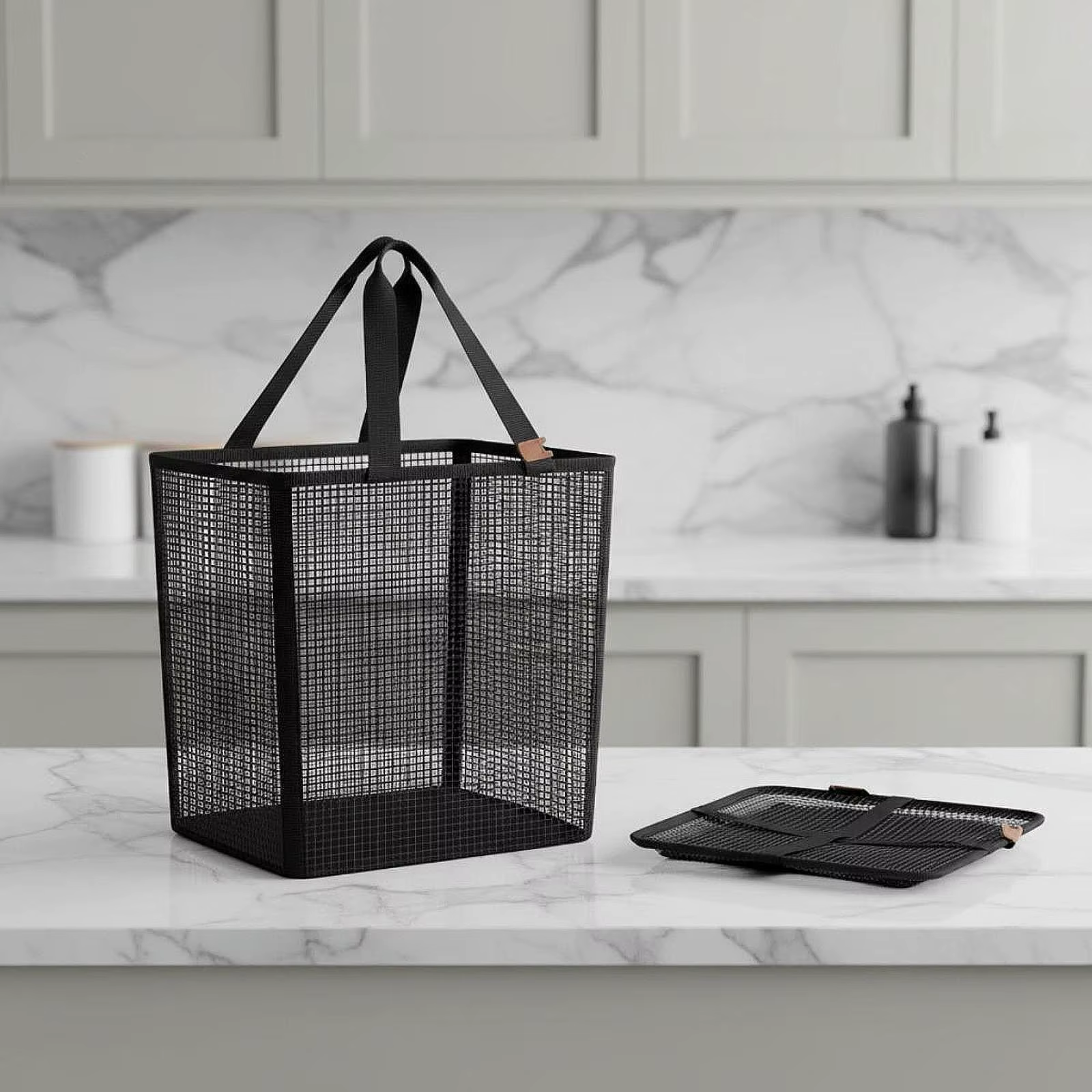 Cesta plegable ropa sucia para guardar mantas de perro y gato