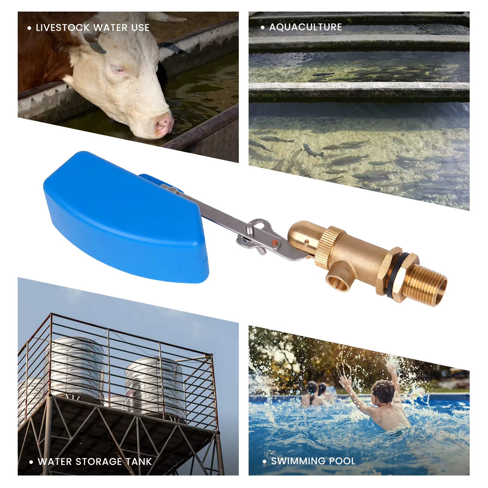 Válvula de flotador automática para bebedero de gatos y perros - imagen 4
