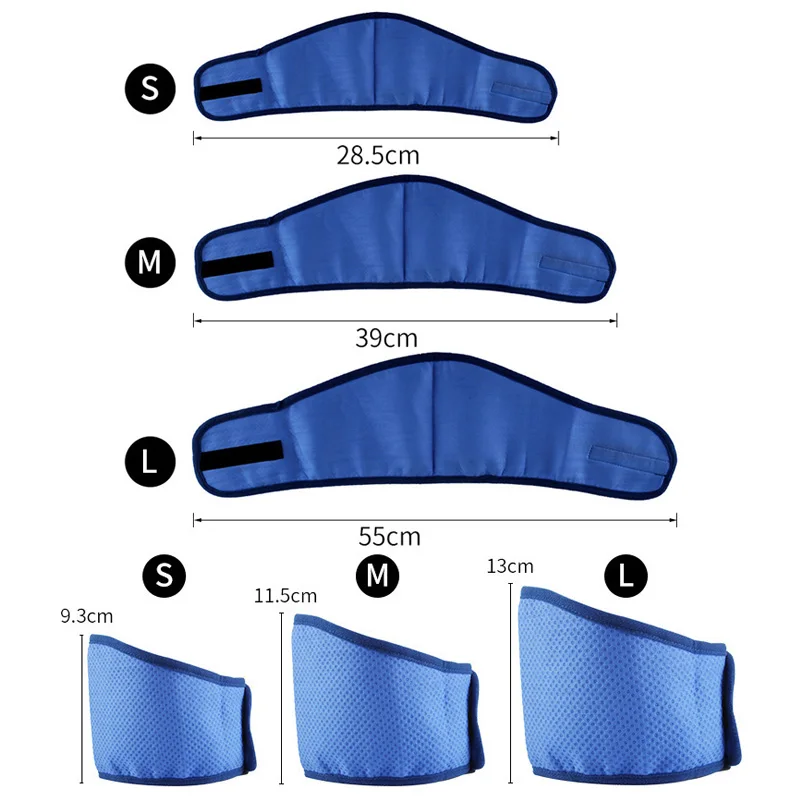Pañuelo refrigerante para perros pawstrip color azul