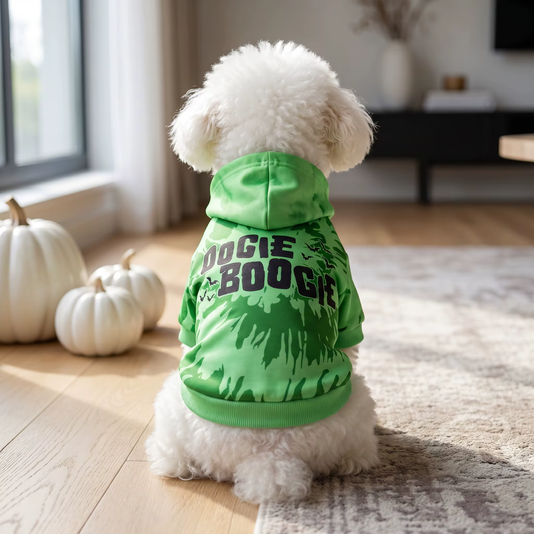 Sudadera con capucha para perro – Abrigo navideño cálido - imagen 4