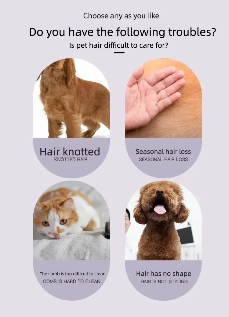 Peine desacoplador para deshedding