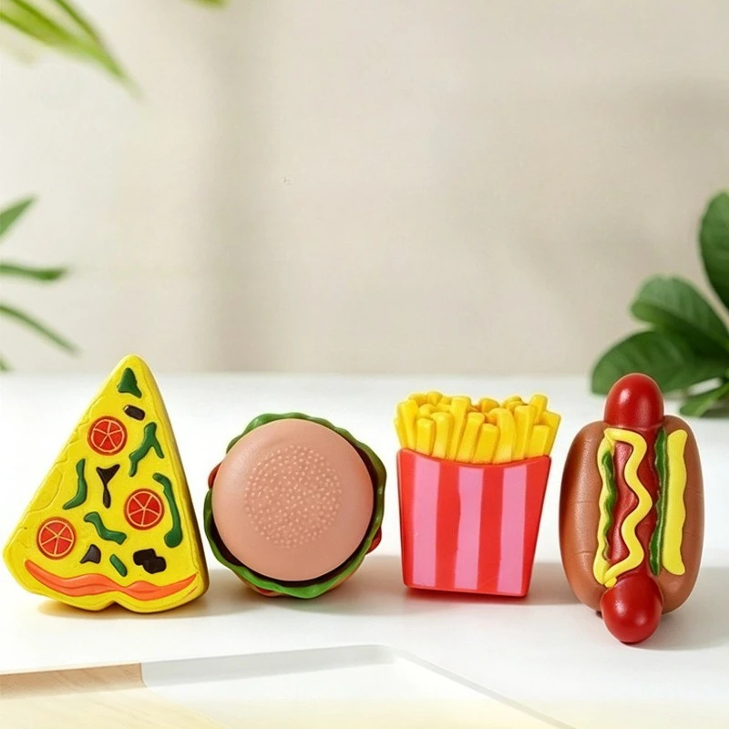 Juguete masticable de látex con sonido, desayuno para perros - imagen 5