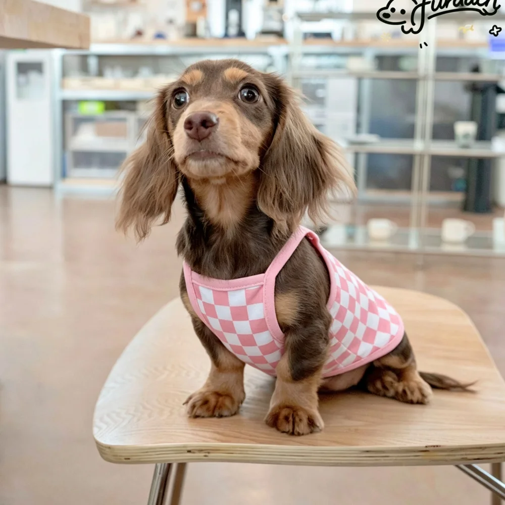 Camiseta transpirable de algodón para perritos Dachshund (Teckel) - imagen 3