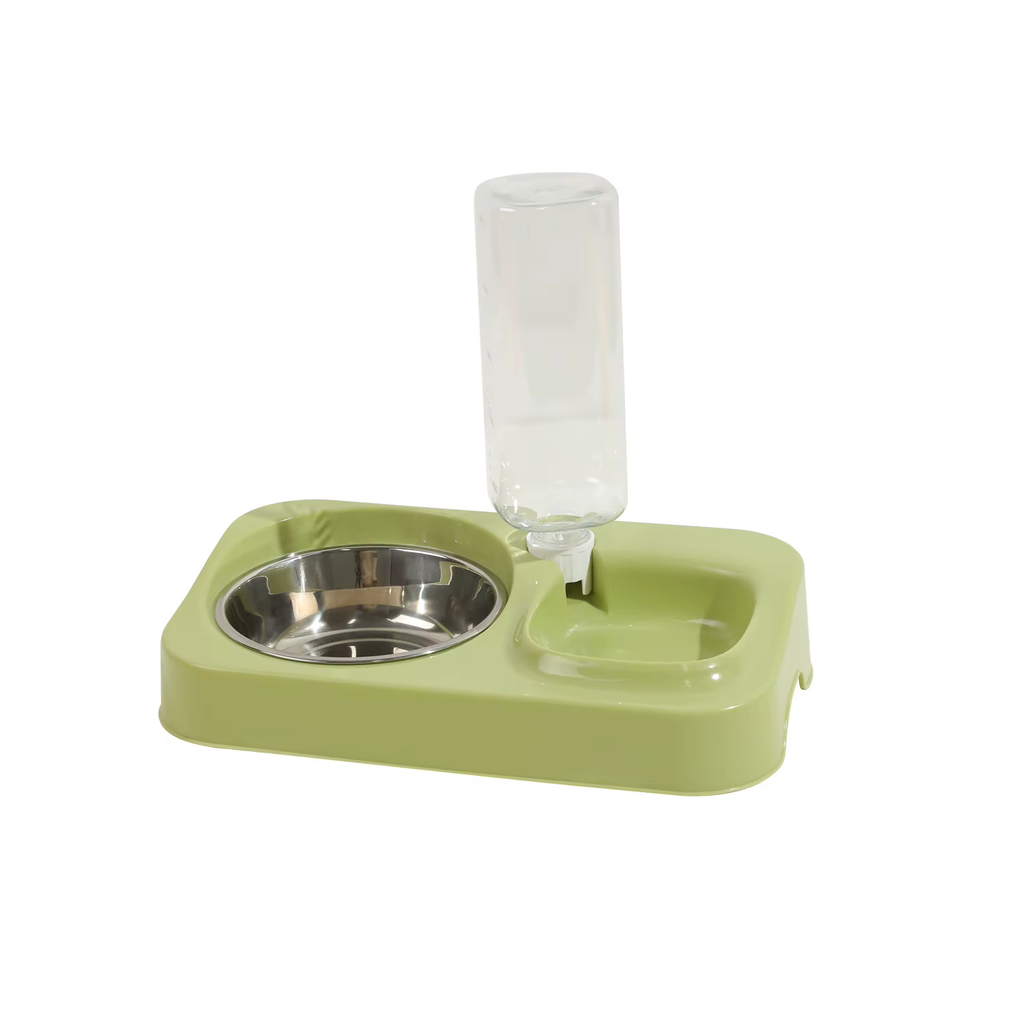Comedero Doble con Bebedero para Gatos y Perros – Antiderrames