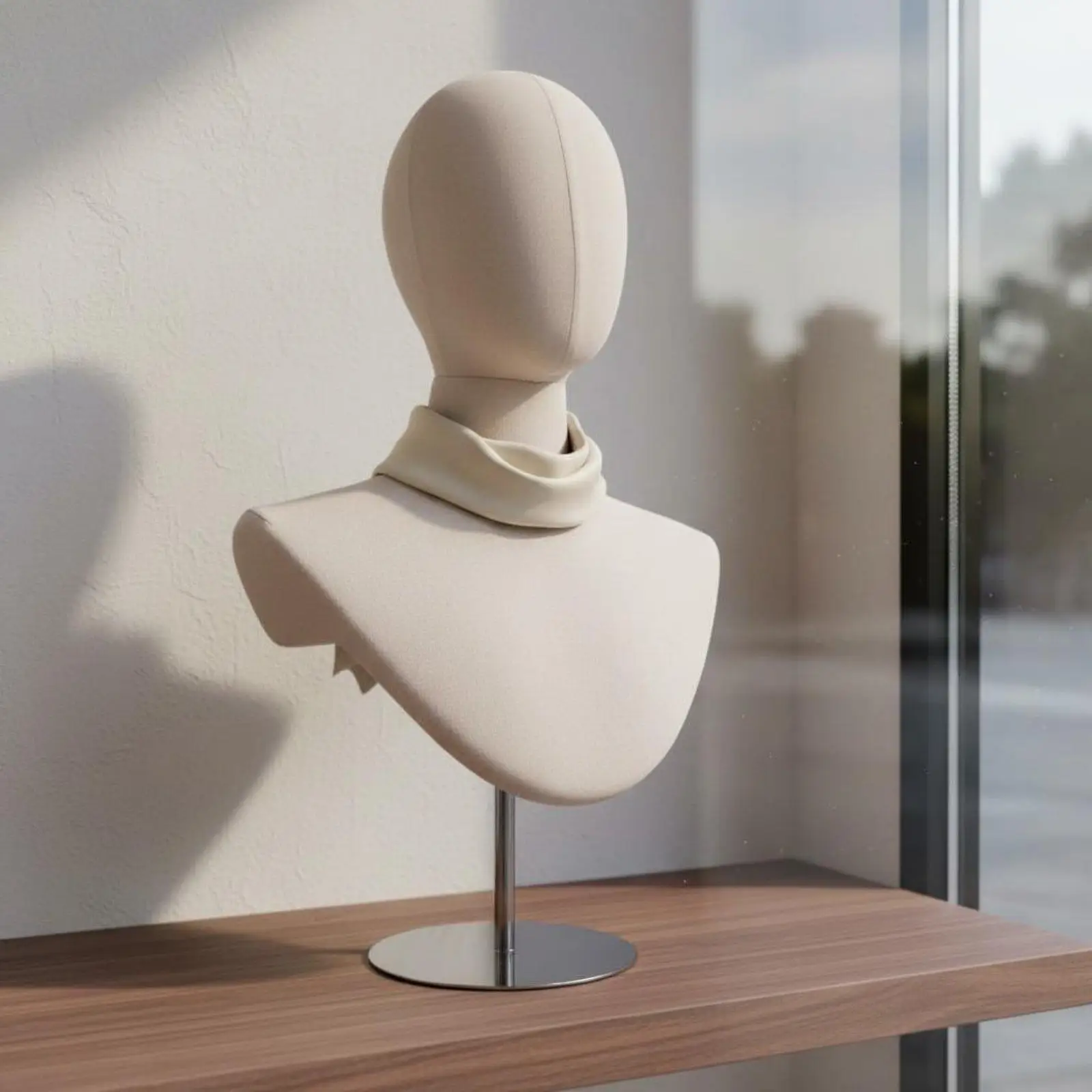 Maniquí busto realista para exhibir collares y accesorios de perro y gato en tienda - imagen 4