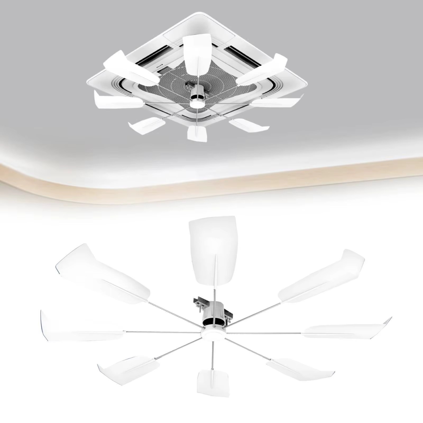 Deflector ventilación aire acondicionado central para gatos y perros - imagen 2