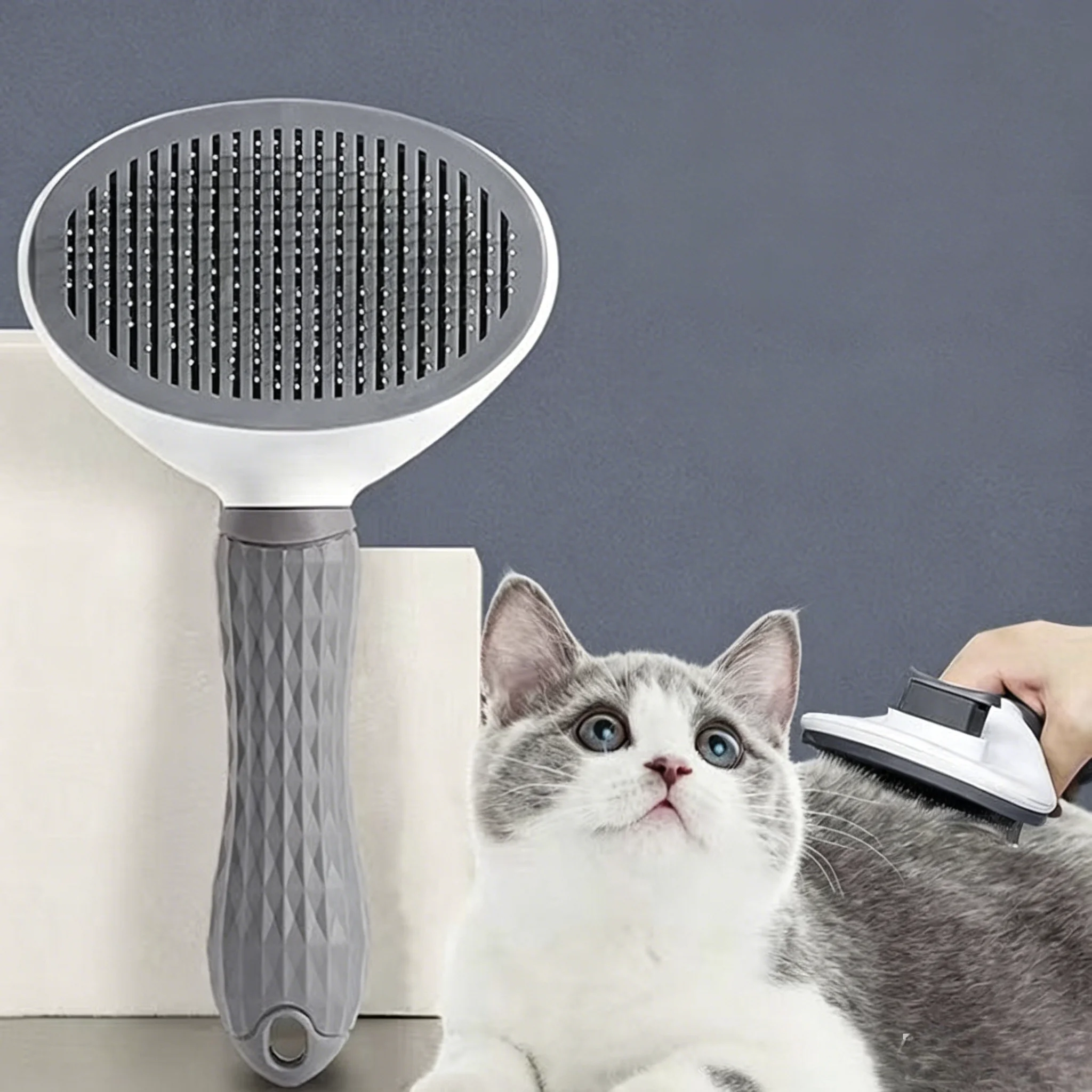 Peine para gatos y perros con eliminación automática del pelo - imagen 5