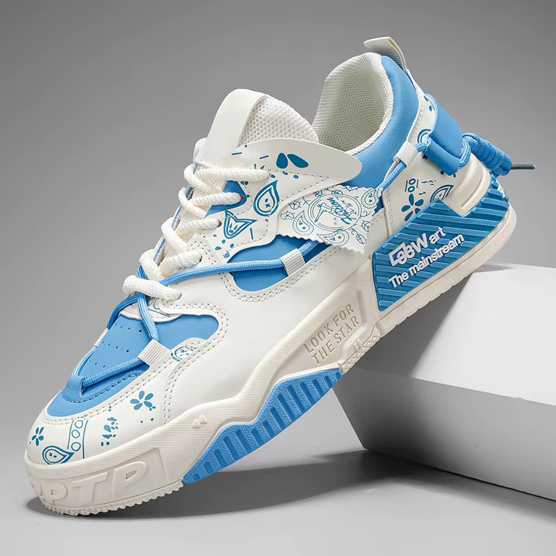 Zapatillas Deportivas Hombre con Cordones – Suela Suave para Fitness y Skate - imagen 4