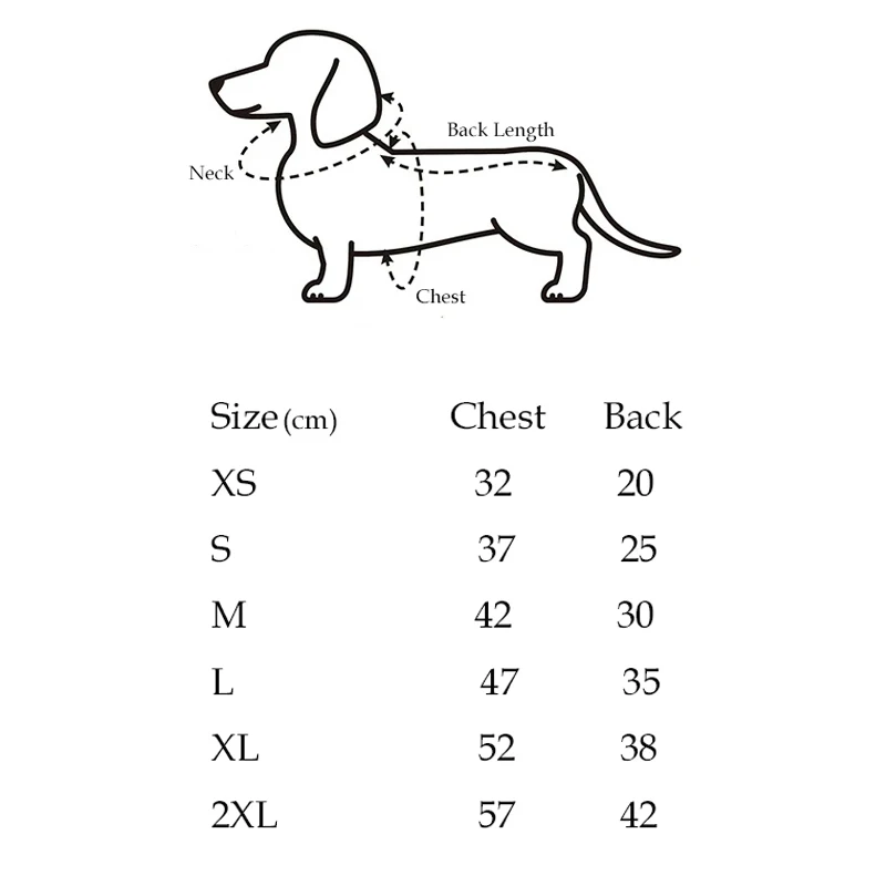 Mono puesto en un dachshund de pelaje claro