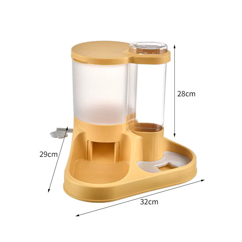 Comedero y bebedero automático doble para perros y gatos - imagen 4