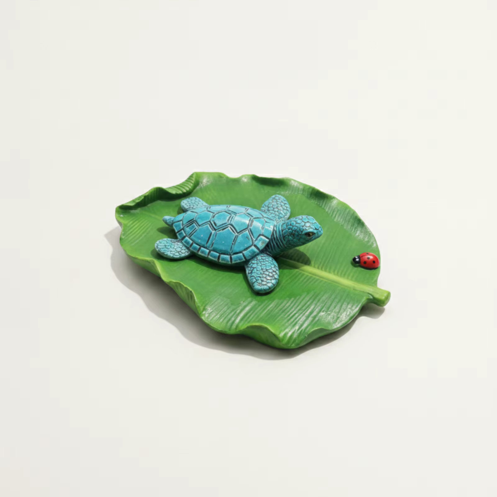 Tortuga flotante decorativa para acuario – Adorno impermeable para estanque - imagen 2