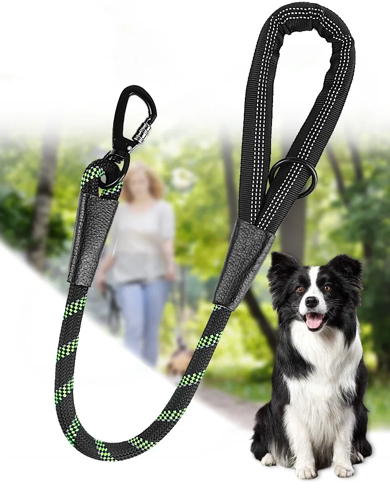 Mango acolchado de la correa para perro