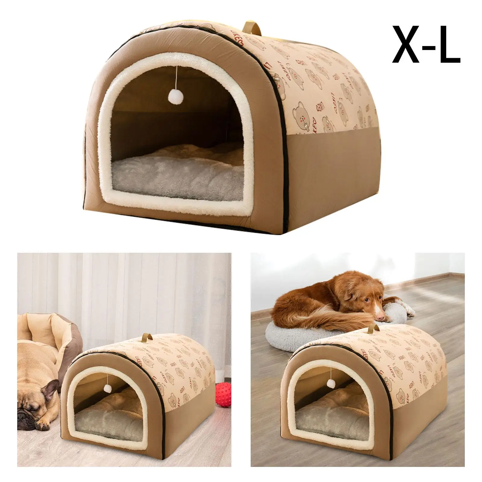 Cueva acogedora para perros y gatos