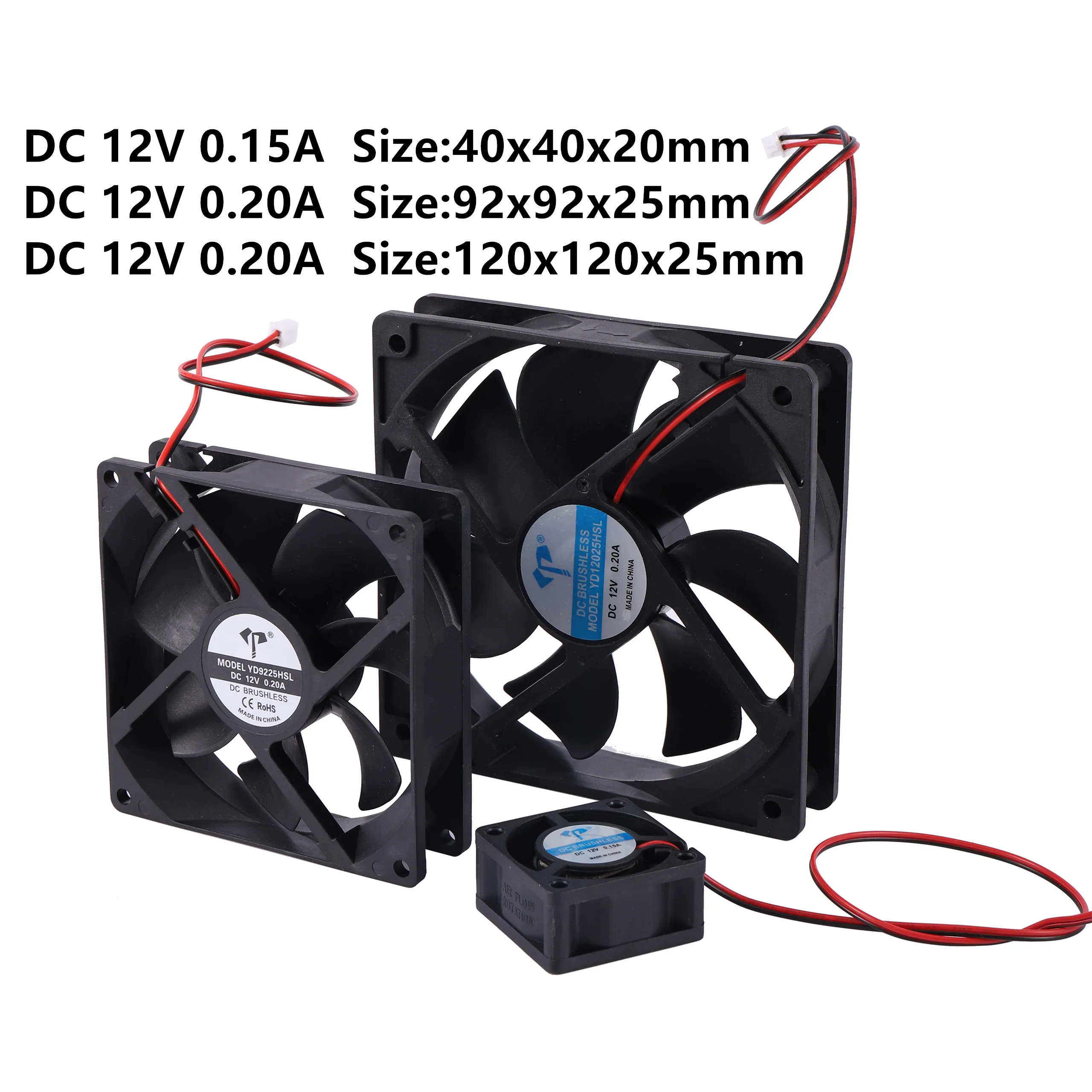 Ventilador silencioso 40x40mm