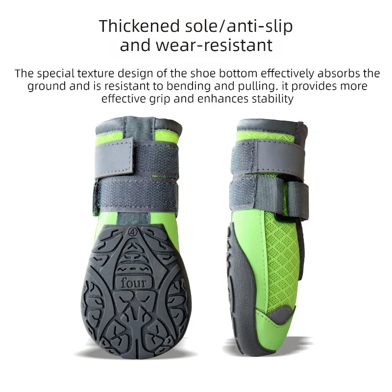 Zapatos transpirables para perro grandes, antimanchas y agarre - imagen 5