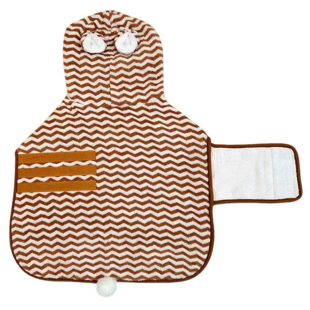 Toalla con Capucha para Perros – Bata Secado Rápido - imagen 3