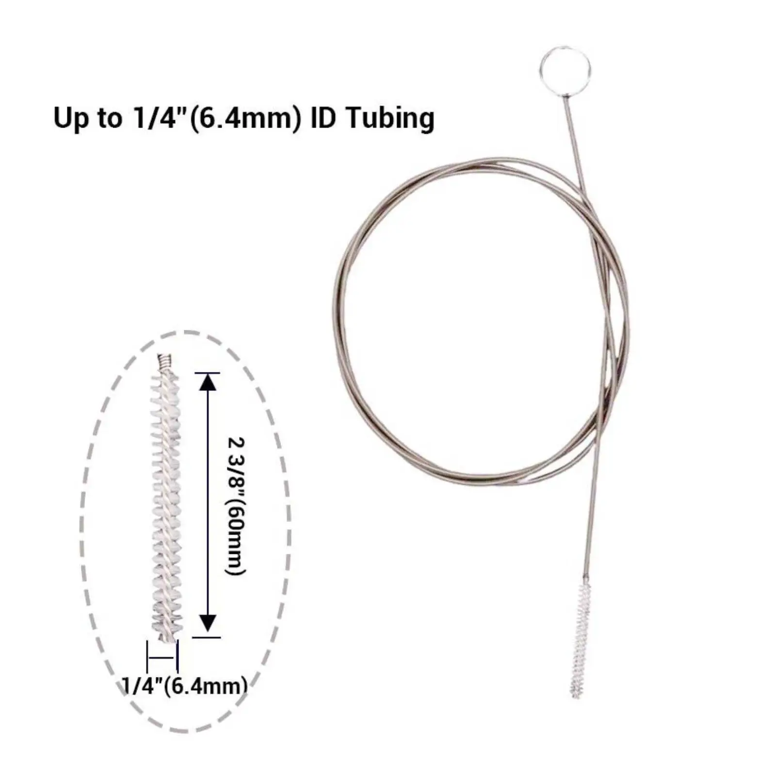 Cepillo flexible para limpiar tuberías y acuario – Limpieza de mangueras y tubos - imagen 3
