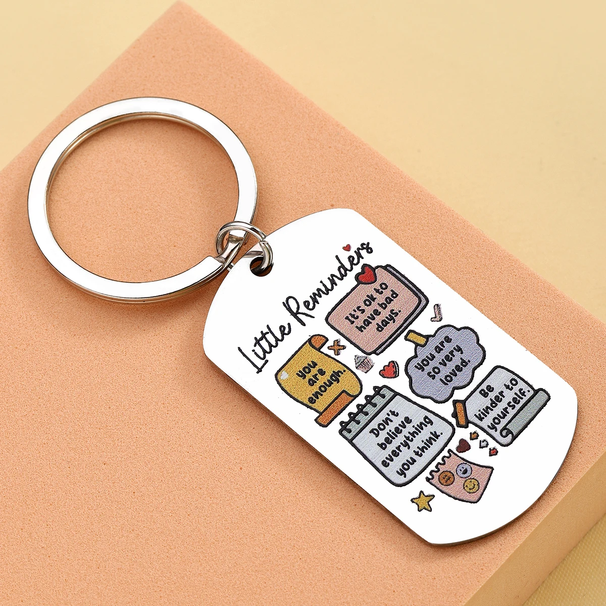 Llavero motivador Eres Suficiente como regalo inspirador - imagen 5