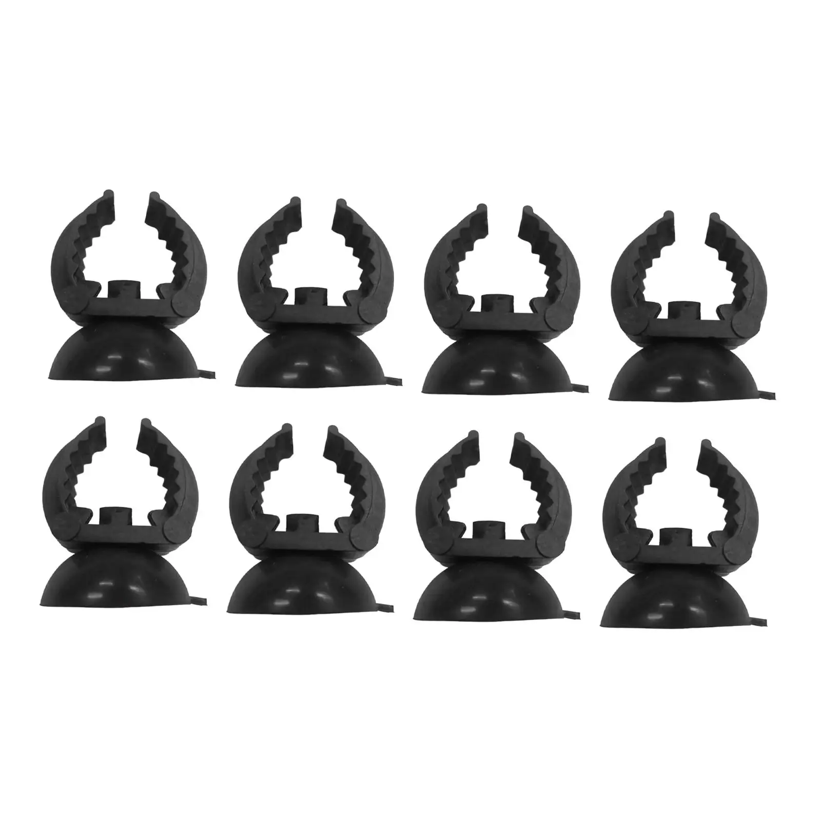 Sujetadores ventosa para acuario - Pack 8 clips porta tubos - imagen 5