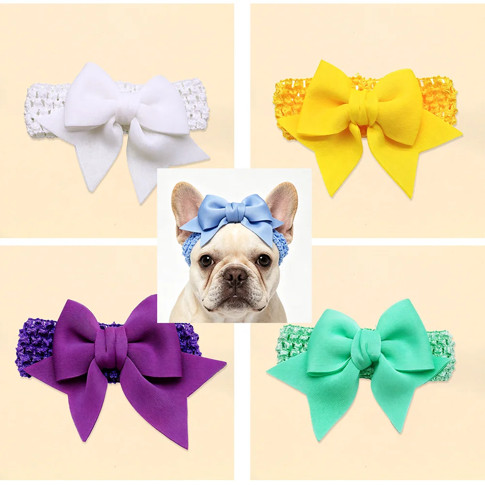 Detalle de lazos elásticos para accesorios caninos y felinos
