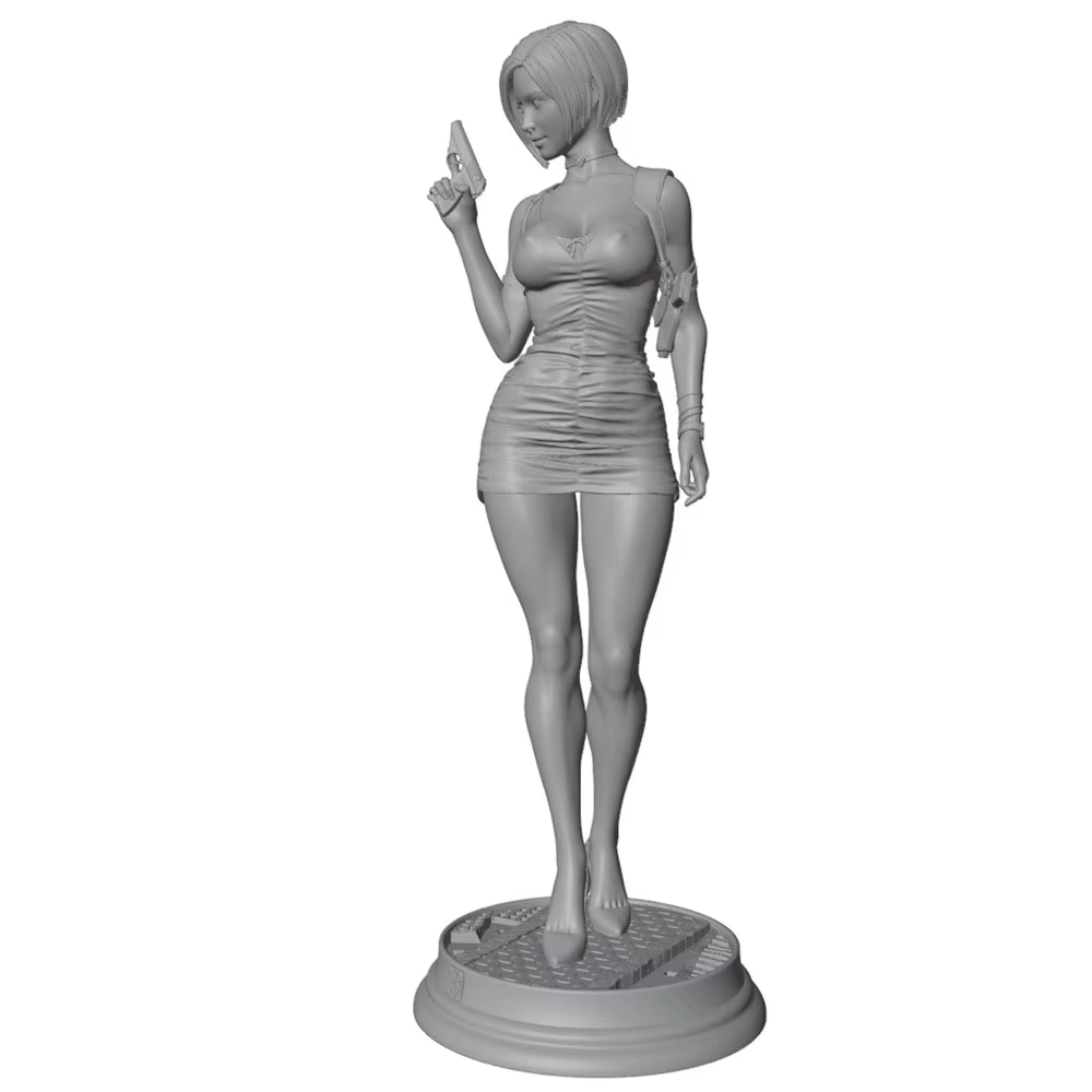 Vista de conjunto del kit de figura guerrera