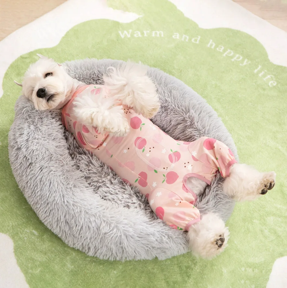 Mono de algodón postoperatorio para perros: traje pijama recuperador - imagen 5
