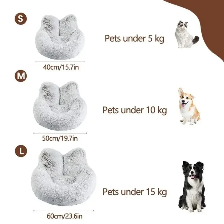 Esquema mostrando gato durmiendo en cama M