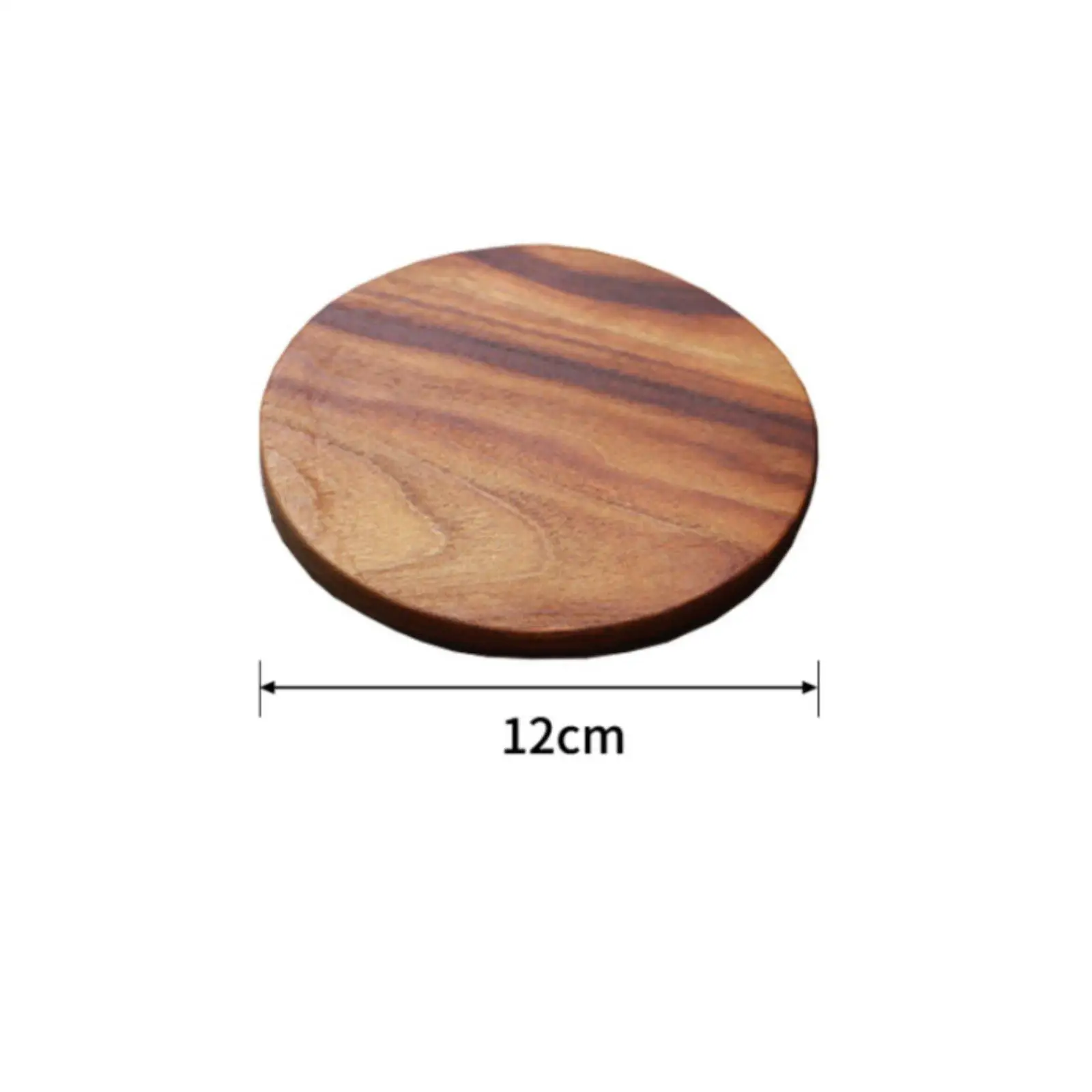 Posavasos de madera de alcanfor resistente al calor para platos calientes - imagen 3