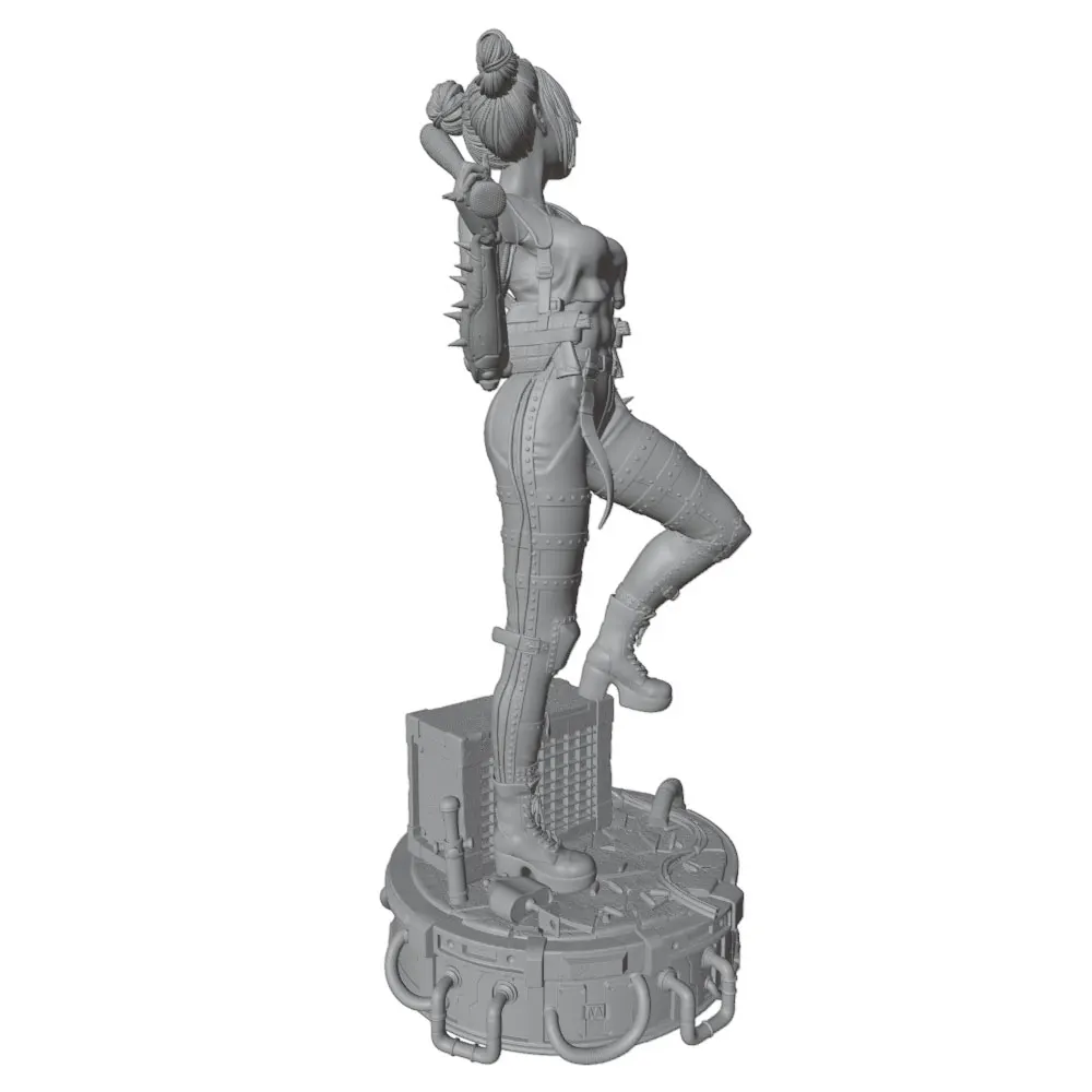 Figura resina anime escala 1/24 – Kit GK modelo DIY sin ensamblar ni pintar - imagen 2