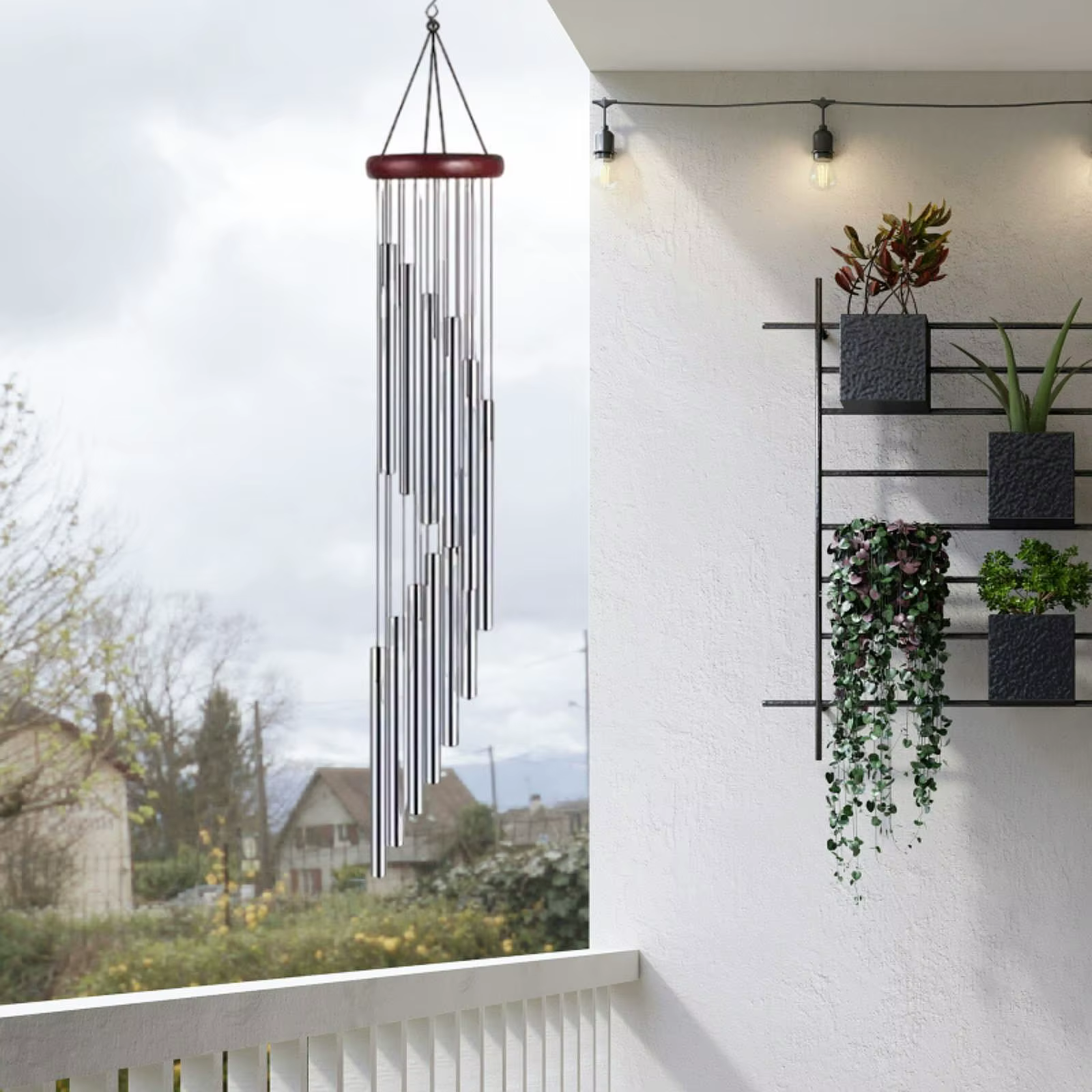 Campana de Viento Moderna Resistente para Jardín Interior y Exterior - imagen 4