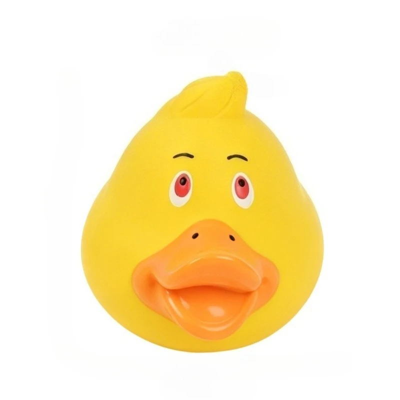 Juguete masticable de látex con sonido en forma de pato para perros - imagen 4