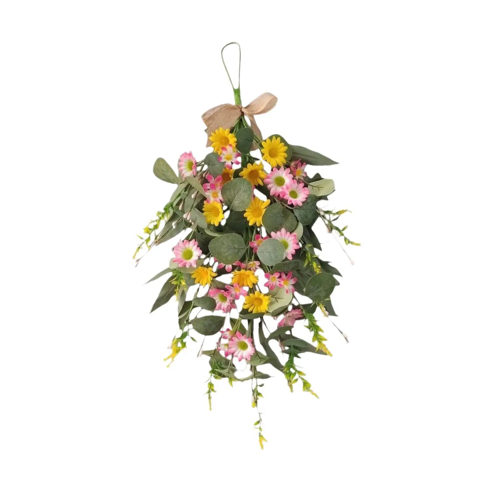 Guirnalda de Flores Artificiales para Decoración Interior – Estilo Rústico - imagen 2