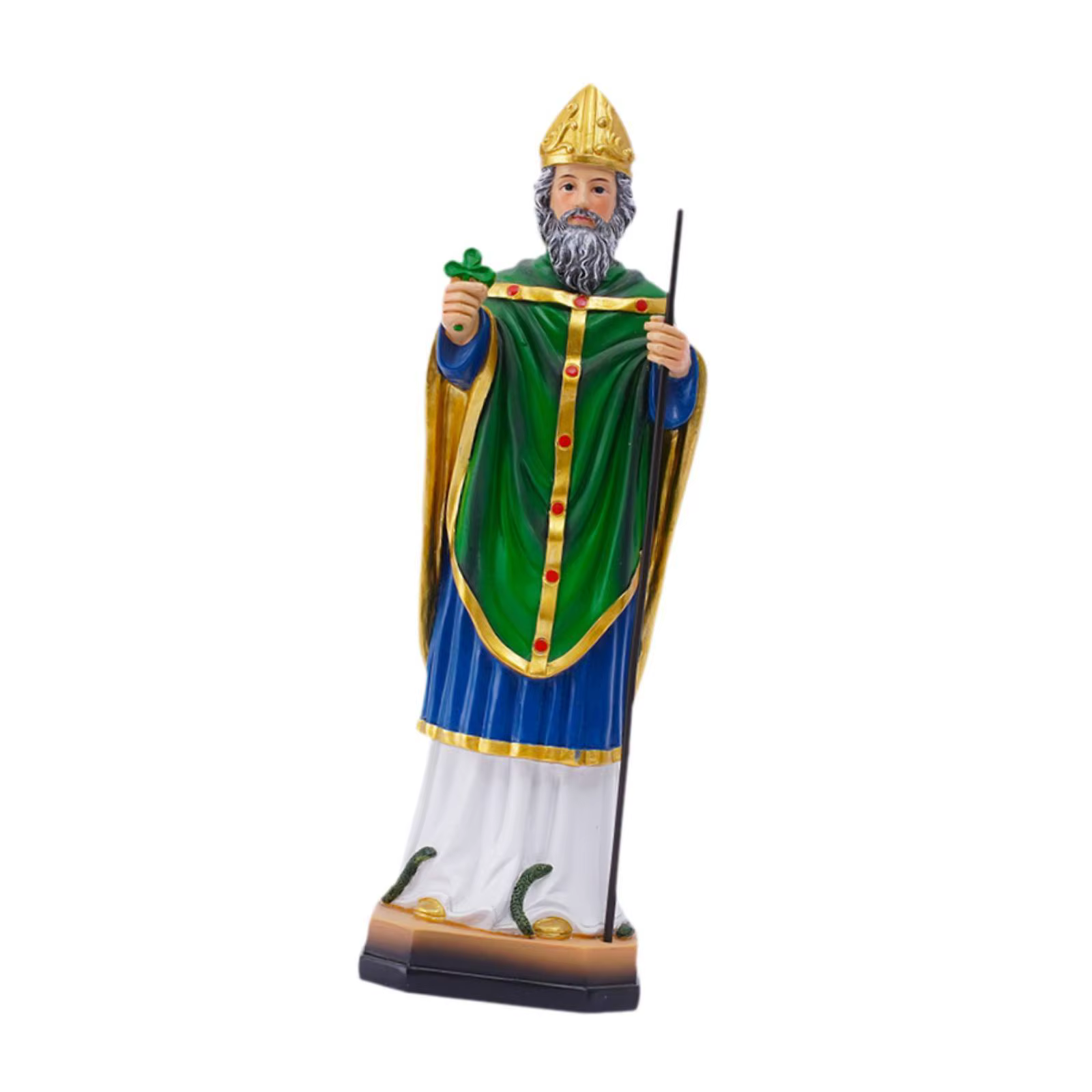 Estatua decorativa de santo para hogares con gatos y perros - imagen 5