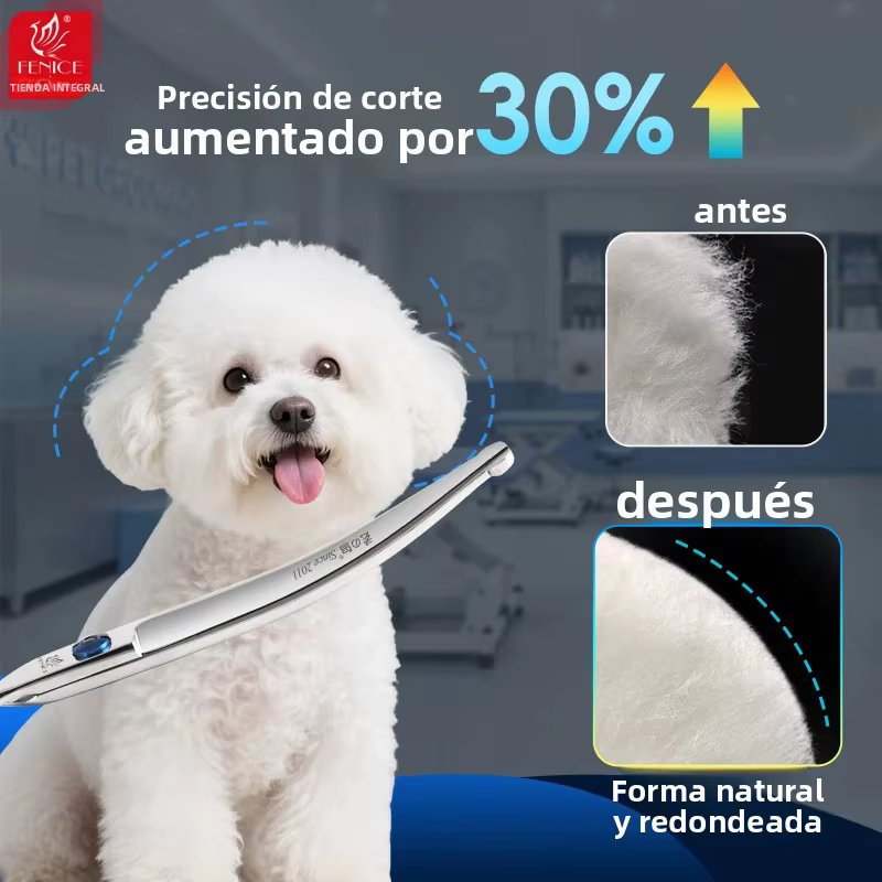 Tijeras Curvas de Seguridad Fenice para Gatos y Perros - imagen 5