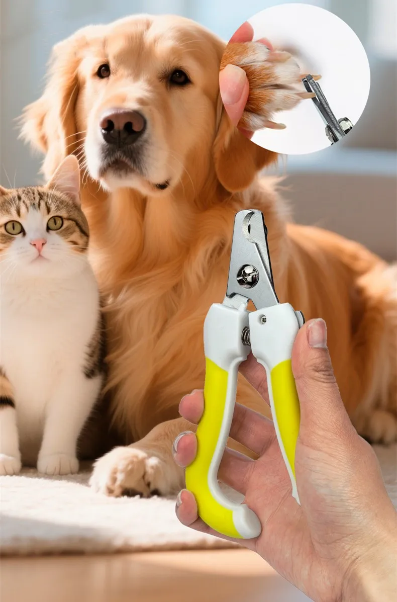 Diseño ergonómico de las tijeras para uñas de mascotas